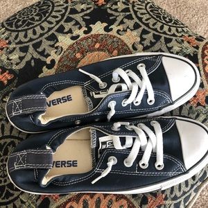 Navy converse